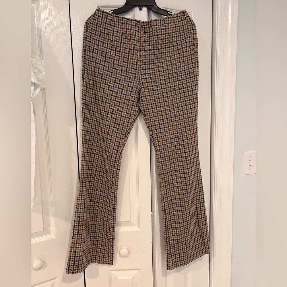 American Eagle Outfitters Black and Brown Stretch Leggings